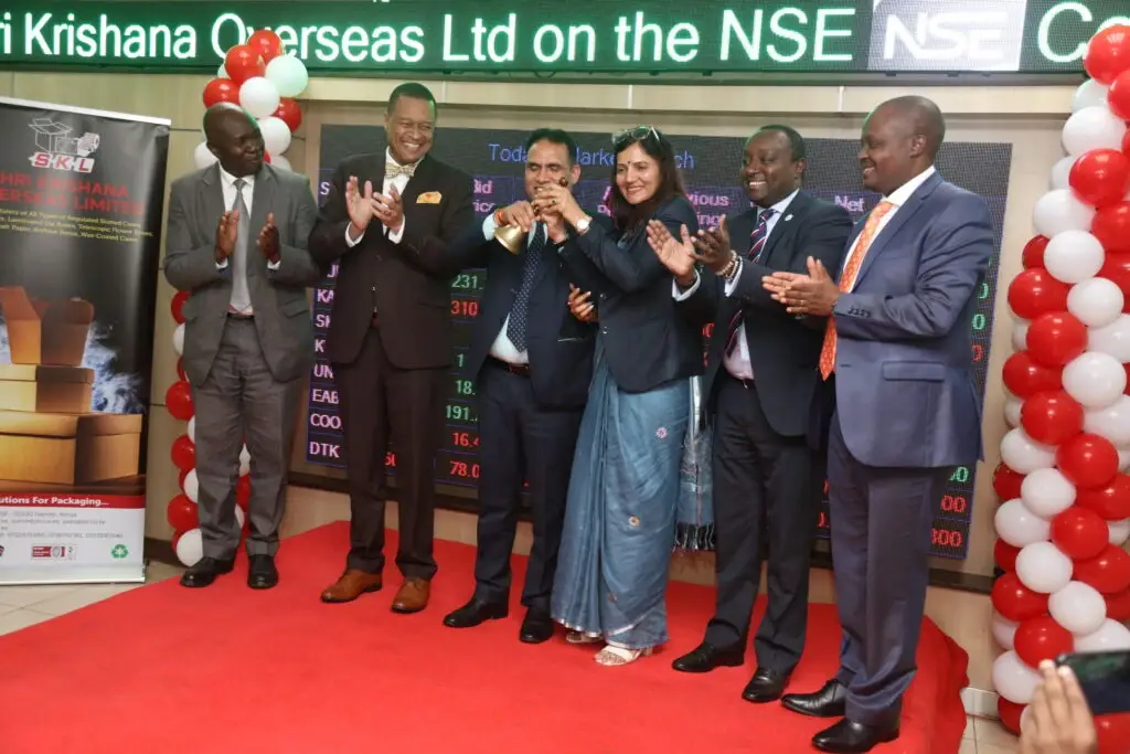 SKL NSE Listing Ceremony with CMA, NSE officials and SKL leadership