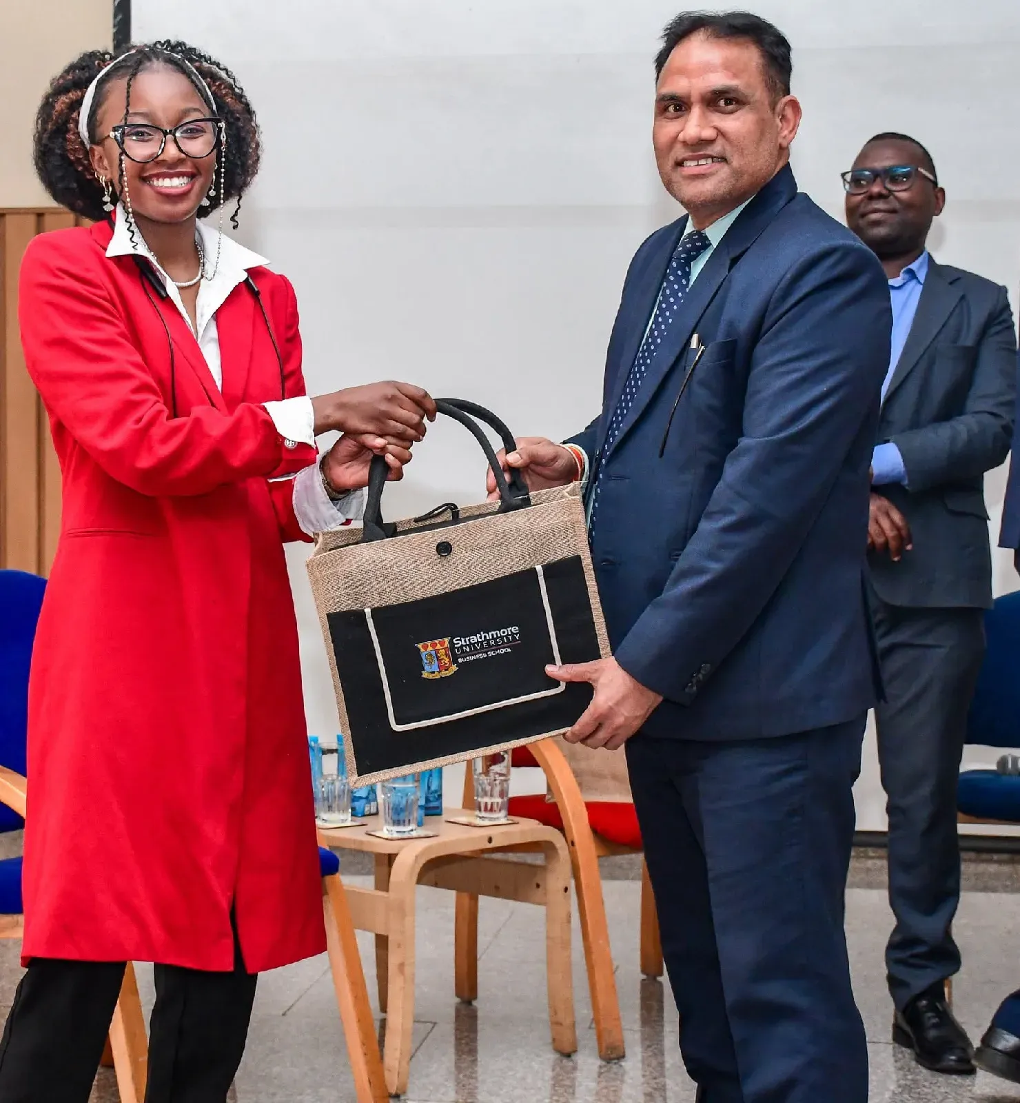 Dr. Sonvir Singh Chaudhary at Strathmore University Business School Alumni SMEs NSE Breakfast Dialogue - 1