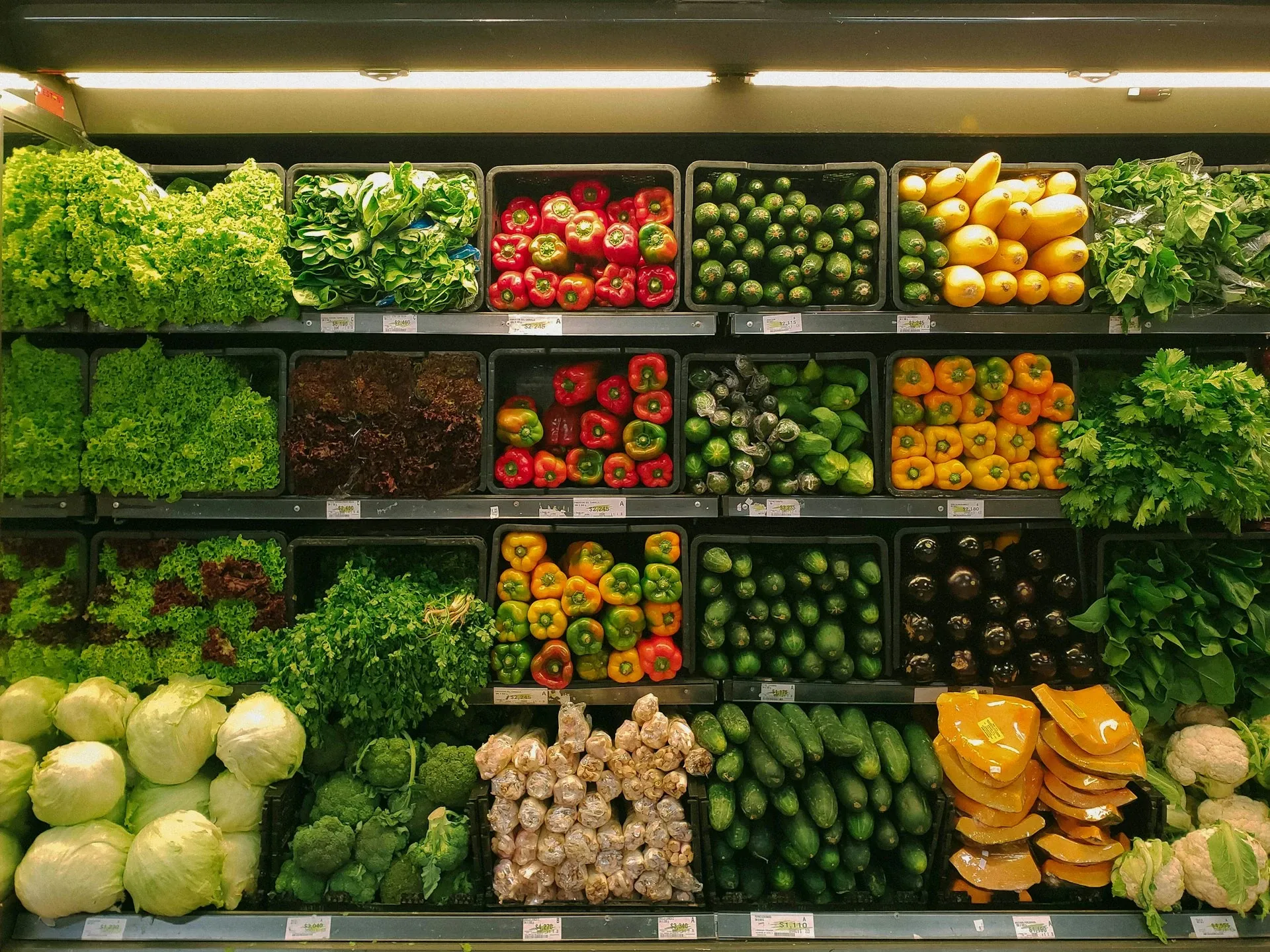 Fresh vegetables in corrugated packaging boxes Kenya
